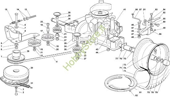 Picture of Trasmissione EF 122C/22H Cat.2007 Trattorino