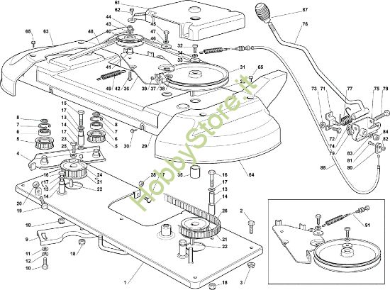 Picture of Piatto di taglio (1) EF 122C/22H Cat.2007 Trattorino