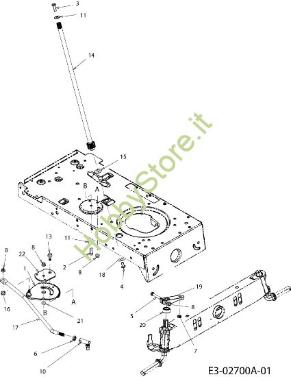 Picture of Assale anteriore (1/2) FORMULA 97/13,5 T Cat.2007 Trattorino