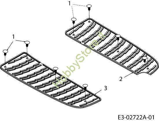 Picture of Pedane FORMULA 108/15,5 H Cat.2007 Trattorino