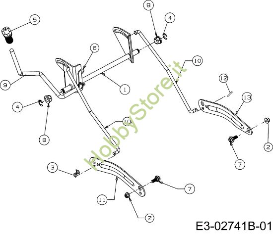 Picture of Sollevamento piatto di taglio FORMULA 108/15,5 H Cat.2007 Trattorino