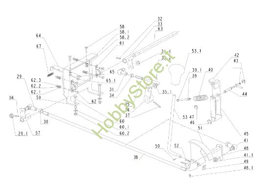 Picture of Trasmissione (2/2) TUAREG 92 4x4 Cat.2007 Trattorino