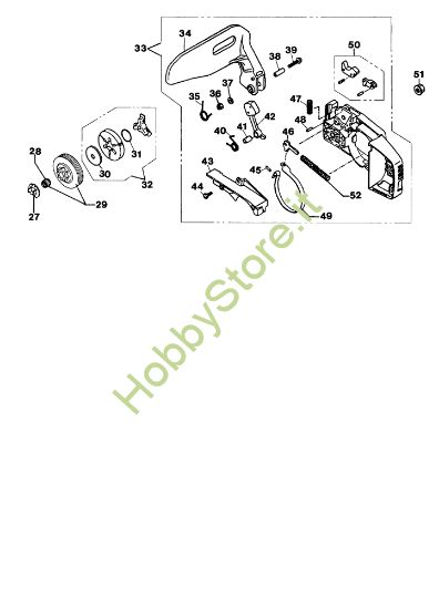 Picture of Frizione 131 Motosega