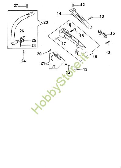 Picture of Impugnatura 131 Motosega