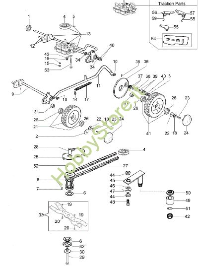 Picture of Gruppo assale (Fino a febbraio '13) MR 55 TBI Rasaerba