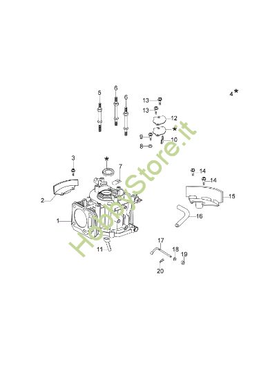Picture of Cilindro e basamento AR 48 TK (K50) Rasaerba