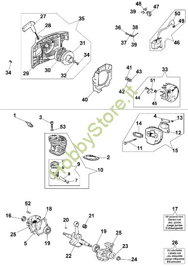 Picture of Motore 138 Motosega
