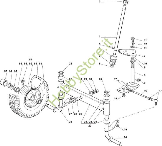 Picture of Sterzo EF 72C/12,5H Cat.2008 Trattorino