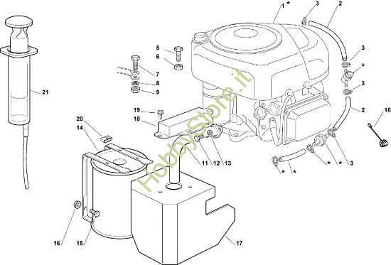 Picture of Motore EF 72C/12,5H Cat.2008 Trattorino