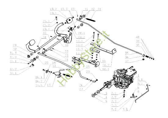Picture of Trasmissione EF 105J/15,5H Cat.2008 Trattorino