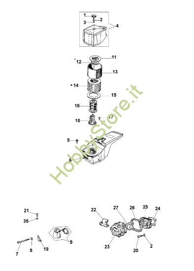 Picture of Filtro aria 199 Motosega