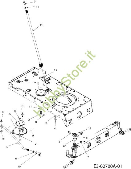 Picture of Assale anteriore (1/2) FORMULA 97/13,5 T Cat.2008 Trattorino