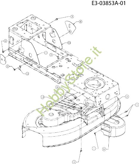 Picture of Telaio hydro FORMULA 108/17,5 H Cat.2008 Trattorino