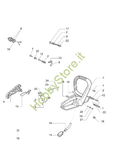 Picture of Impugnatura 136 Motosega