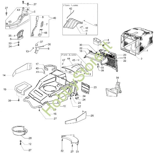 Picture of Carcassa MR 55 HXF Rasaerba