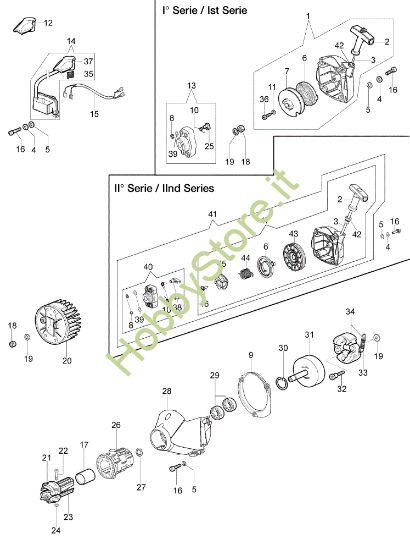 Picture of Avviamento e frizione DS 4200 S (Euro1 / Euro2) Decespugliatore