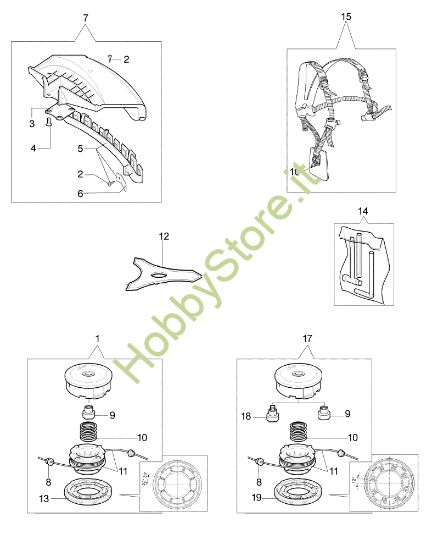 Picture of Accessori DS 3800 T Decespugliatore