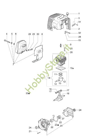 Picture of Motore STARK 3700 T (Euro2) Decespugliatore