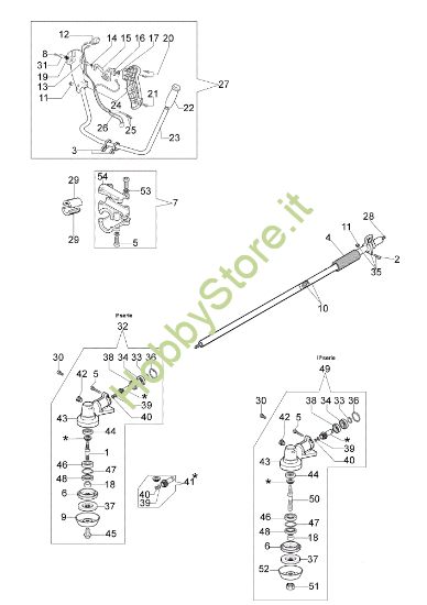 Picture of Trasmissione STARK 3700 T (Euro2) Decespugliatore
