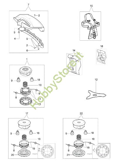 Picture of Accessori STARK 3700 T (Euro2) Decespugliatore