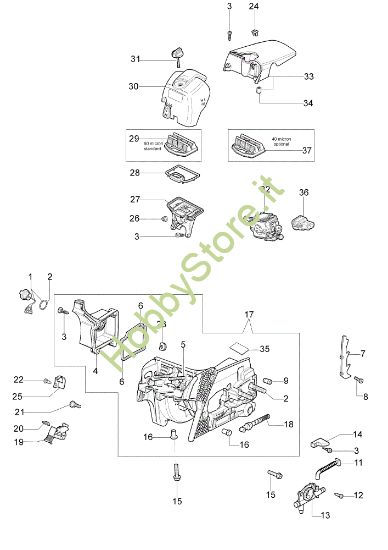 Picture of Basamento MT 4100 SP (Euro 2) Motosega