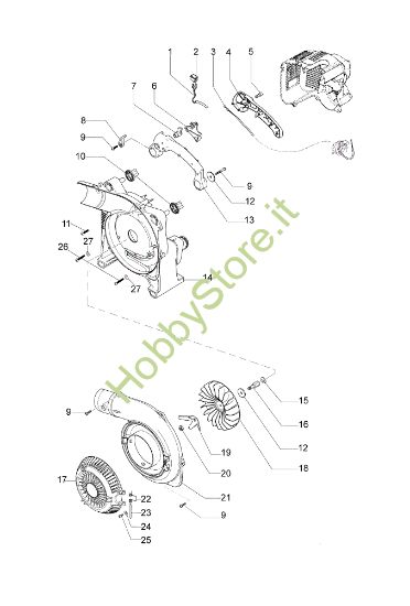 Picture of Gruppo ventola SA 2700 Soffiatore