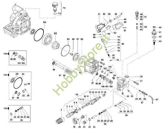 Picture of Motopompa IP 1900 Idropulitrice