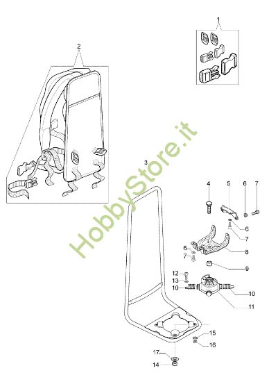 Picture of Telaio STARK 42 BP Decespugliatore