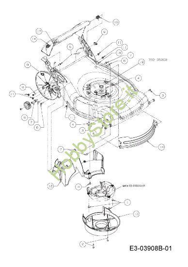 Picture of Protezioni LR 55 VBX 4 in 1 Rasaerba