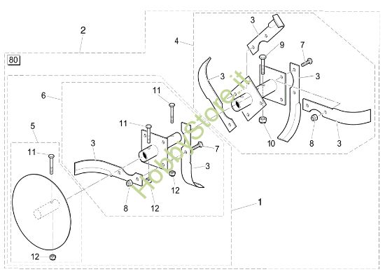 Picture of Fresa MZ 2095 Motozappa