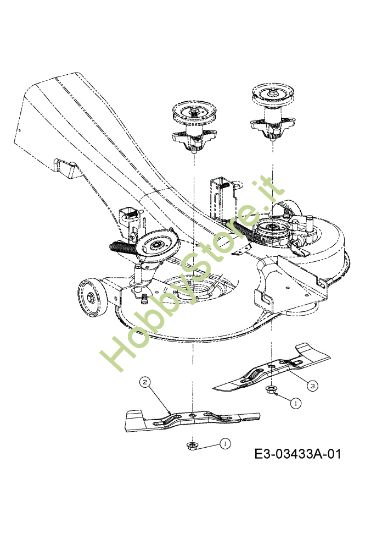 Picture of Supporto lame KOMMAND 92/13,5 T Trattorino