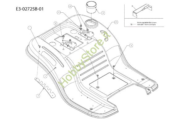 Picture of Carrozzeria posteriore STORM 95/11,5 T Trattorino