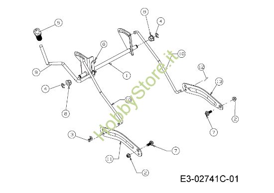Picture of Sollevamento piatto di taglio STORM 95/11,5 T Trattorino