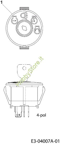 Picture of Schema elettrico (2/2) STORM 95/11,5 T Trattorino
