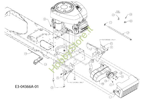Picture of Motore STORM 108/15,5 T Trattorino