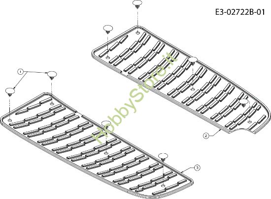 Picture of Pedane STORM 108/17,5 H Trattorino