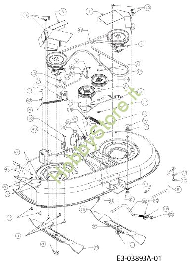 Picture of Piatto di taglio STORM 108/17,5 H Trattorino