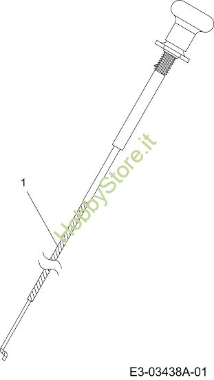 Picture of Cavo starter STORM 108/20 H Trattorino