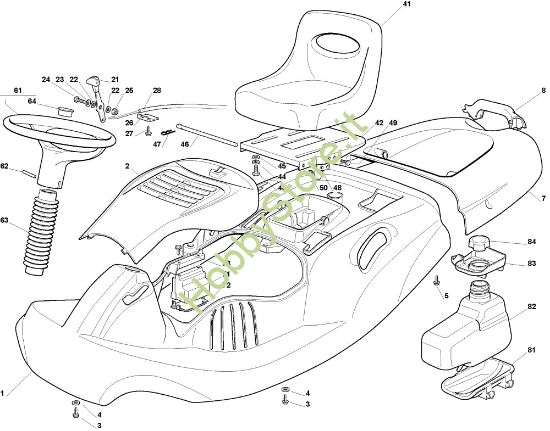 Picture of Carrozzeria EF 63C/6,5V Cat.2009 Trattorino