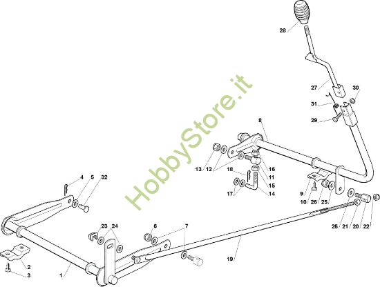 Picture of Sollevamento piatto di taglio EF 72C/12,5H Cat.2009 Trattorino