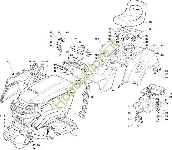 Picture of Carrozzeria EF 93C/13,5H Cat.2009 Trattorino