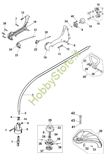 Picture of Trasmissione 8250 R Decespugliatore