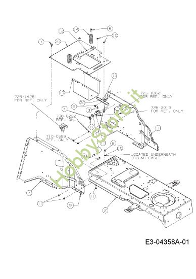 Picture of Telaio KOMMAND PLUS 105/17,5 H Trattorino