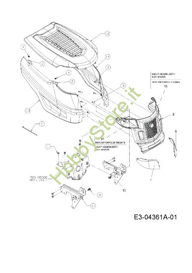 Picture of Carrozzeria KOMMAND PLUS 105/17,5 H Trattorino