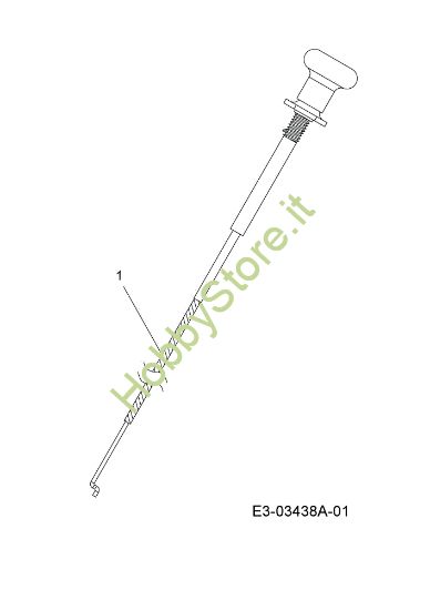 Picture of Cavo starter KOMMAND PLUS 105/17,5 H Trattorino