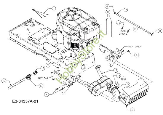Picture of Motore KOMMAND PLUS 105/22 H Trattorino
