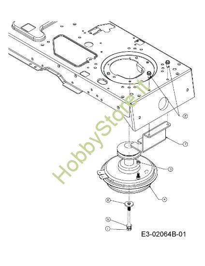 Picture of Frizione KOMMAND PLUS 105/22 H Trattorino