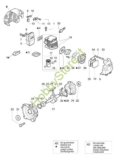 Picture of Motore 8250 RL Decespugliatore