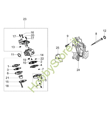 Picture of Carburatore MZ 2030 Motozappa