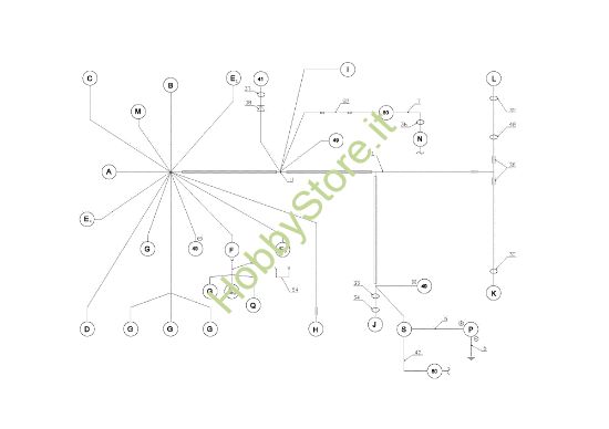 Picture of Parti elettriche (1/2) EF 105JH/16H Cat.2009 Trattorino (solo per il mercato tedesco)